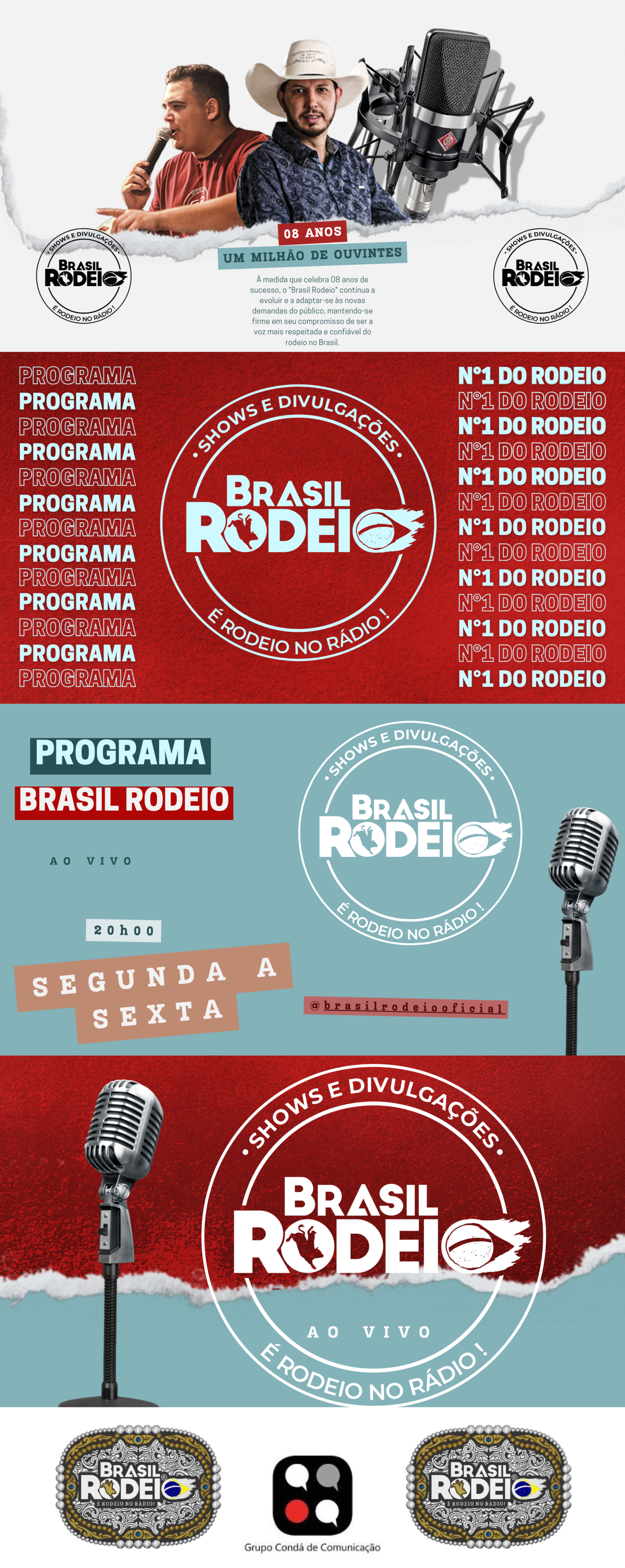 BRASIL RODEIO PROGRAMA N1° DO RODEIO aaa