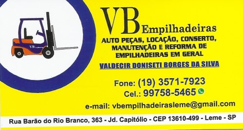 VB EMPILHADEIRAS - REFORMA E MANUTENÇÃO aaa