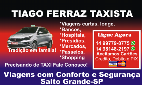 Tiago Ferraz Taxista aaa