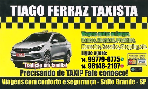 Tiago Ferraz Taxista aaa