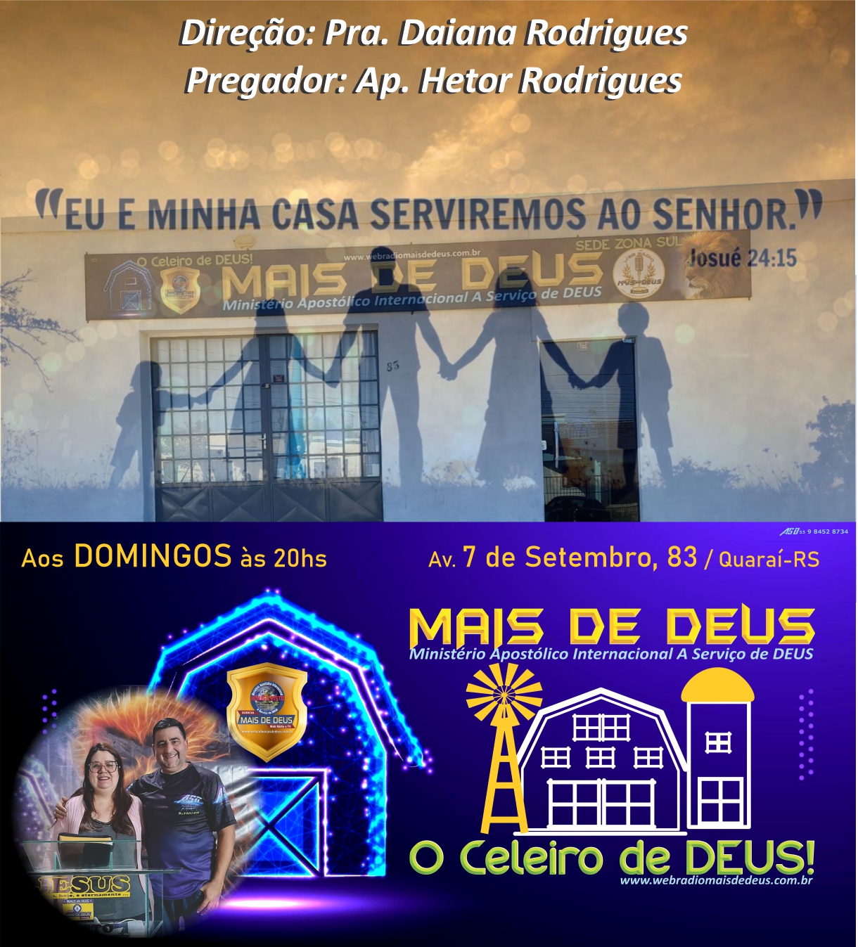 Culto de Domingo as 20hs aaa